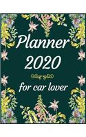 Planner 2020 for car lover