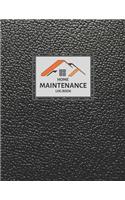 Home Maintenance Log Book