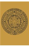 Aztec Calendar History Mayan Lined Notebook