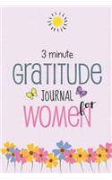 Three Minute Gratitude Journal