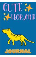 Cute Leopard Notebook