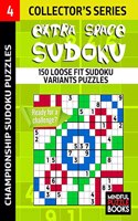 Extra Space Sudoku: 150 Loose Fit Sudoku Variants Puzzles(4 Sudoku Extra Space)