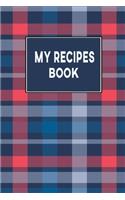 My Recipes Book to Write In