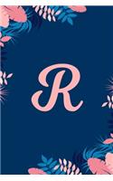 R: Monogrammed 2020 Weekly Planner For Women And Teen Girls - Cute Floral Flower, January 2020 - December 2020 (6"x9")