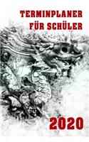 Terminplaner für Schüler 2020: Planer und Organizer für 2020. Terminkalender, Taschenkalender, Wochenplaner, Jahresplaner, Kalender 2019 - 2020 zum Planen und Organisieren.