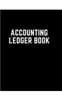 Accounting Ledger Book: Simple Accounting Ledger for checkbook register Volume 2