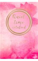 Qt Notebook: For Prayer, Reflection, Daily Quiet Time: Pretty Floral Design