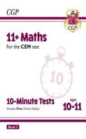 11+ CEM 10-Minute Tests: Maths - Ages 10-11 Book 1 (with Online Edition)