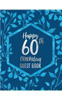 Happy 60th Birthday Guest Book