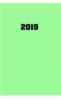 Kalender 2019 - A5 - Blassgrün