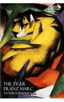 The Tiger - Franz Marc - Notebook/Journal: College Ruled - 200 Blank Pages - 6x9 Inches