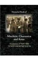 Miechov Memorial Book, Charsznica and Ksiaz