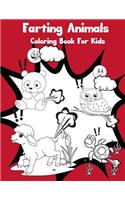 Farting Animals Coloring Book For Kids
