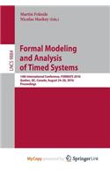 Formal Modeling and Analysis of Timed Systems