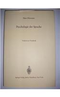 Psychologie Der Sprache