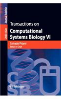 Transactions on Computational Systems Biology VI