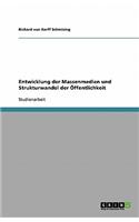 Entwicklung der Massenmedien und Strukturwandel der Öffentlichkeit