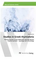 Studies in Greek thymiateria