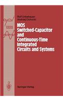 Mos Switched-Capacitor and Continuous-Time Integrated Circuits and Systems