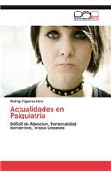 Actualidades En Psiquiatria