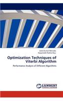 Optimization Techniques of Viterbi Algorithm