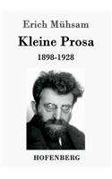 Kleine Prosa 1898-1928