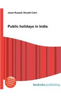 Public Holidays in India: (English)