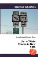 List of State Routes in New York