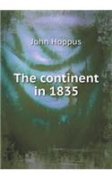 The continent in 1835: (English)