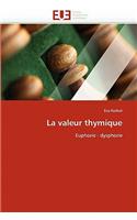 valeur thymique