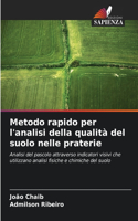 Metodo rapido per l'analisi della qualità del suolo nelle praterie