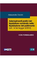 Adempimenti pratici del liquidatore nominato nella liquidazione del patrimonio