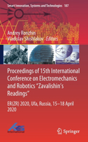 Proceedings of 15th International Conference on Electromechanics and Robotics Zavalishin's Readings