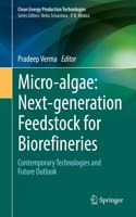 Micro-algae: Next-generation Feedstock for Biorefineries: Contemporary Technologies and Future Outlook(Clean Energy Production Technologies)
