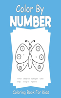 Color By Number Coloring Book For Kids