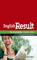 English Result Pre-intermediate: Student's Book