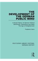 The Development of the German Public Mind