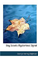 Boy Scouts Mysterious Signal
