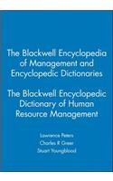 Blackwell Encyclopedic Dictionary of Human Resource Management