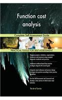 Function cost analysis Complete Self-Assessment Guide