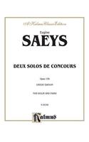 Deux Solos de Concours, Opus 130: Urtext Edition for Violin and Piano