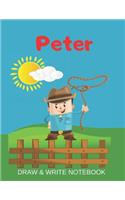Peter Draw & Write Notebook