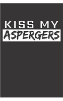 Aspergers Autism Notebook Journal: Aspergers Autism Notebook Journal Gift Dot Grid 6 x 9 120 Pages