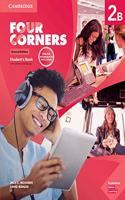Four Corners Level 2B Student's Book with Online Self-study and Online Workbook
