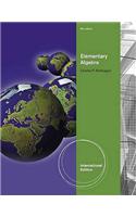 Elementary Algebra, International Edition