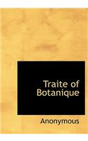 Traite of Botanique