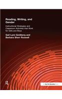 Reading, Writing, and Gender