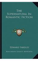 The Supernatural In Romantic Fiction