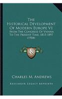 Historical Development of Modern Europe V1