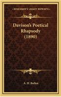 Davison's Poetical Rhapsody (1890)